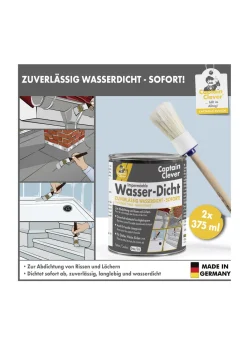 Gartenpflege>Captain Clever Wasserdich dauerelastische Dichtungsmasse GRAU