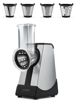 CASO Messer & Schneidgeräte|Elektrische Küchengeräte>elektrische Design Multireibe EDELSTAHL