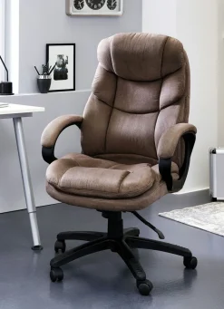 Möbel>Chefsessel mit hochwertigem Struktur-Microfaserbezug