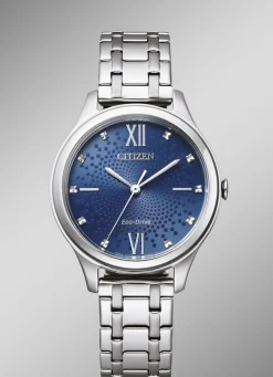 CITIZEN Damenuhren>-Solar-Damenuhr EM0500-73L