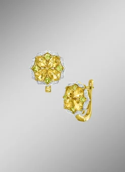 Damen-Edelsteinschmuck>Clipstecker im Blumen-Design