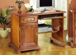 Möbel>Computer-Schreibtisch mit Echtholfurnier