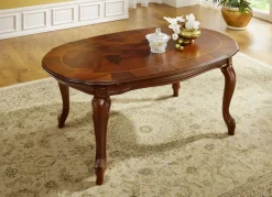 Möbel>Couchtisch mit geschwungenen Tischbeinen