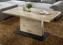 Möbel></noscript>Couchtisch mit raffinierter Liftfunktion