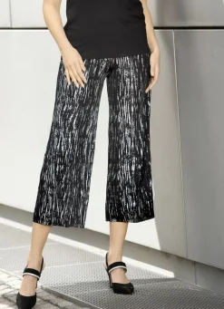 KLAUS MODELLE MADE IN GERMANY Röcke|Hosen>Culotte mit edlem Glanzdruck