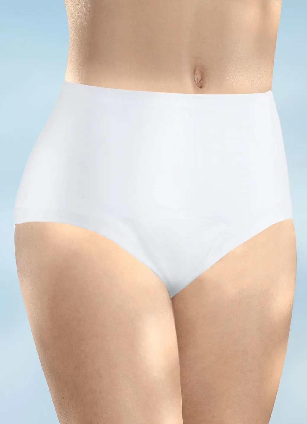 CON-TA Gesundheit & Pflege|Wäsche>Damen Inkontinenz Taillenslip mit Auslaufschutz von WEISS