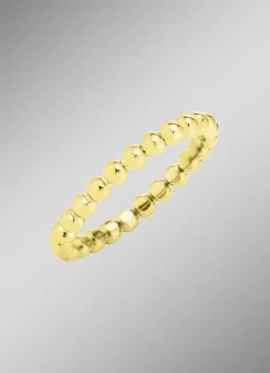 Damen-Goldschmuck>Damenring aus Goldkugeln