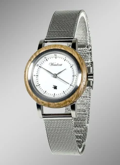 WAIDZEIT Damenuhren>Damenuhr mit Meshband