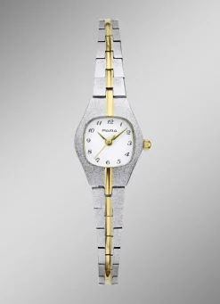 PARA Damenuhren>Damenuhr von mit bicolorfarbenem Schmuckbandgehäuse