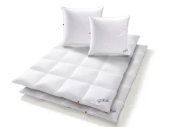 OBB Heimtextilien></noscript>Daunen-Bettwarenprogramm zum 125 Jahre Jubiläum WEISS