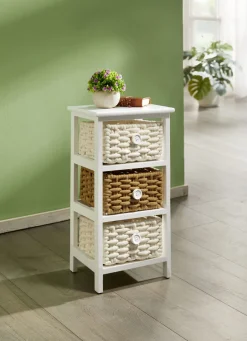 Möbel>Dekoratives Regal mit Gestell aus Massivholz