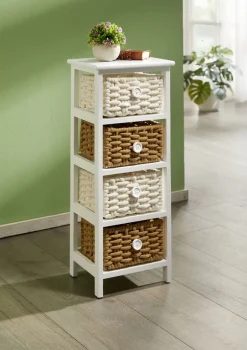 Möbel></noscript>Dekoratives Regal mit Gestell aus Massivholz