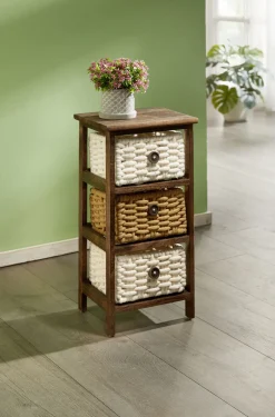 Möbel></noscript>Dekoratives Regal mit Gestell aus Massivholz