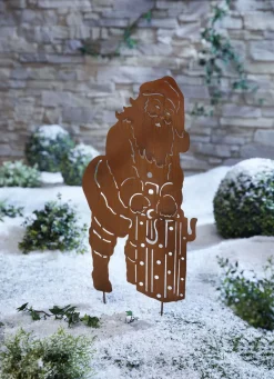 Außendekorationen>Dekosilhouette in -Optik ROST