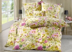 Heimtextilien>Digitalbedruckte Bettwäsche-Garnitur MULTICOLOR