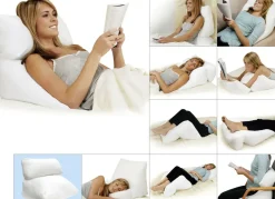 MEDIA SHOP Gesundheit & Pflege|Heimtextilien>Dreamolino Flip Pillow 10-in-1 WEISS