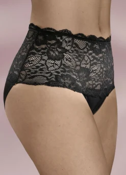 Wäsche|Damenwäsche></noscript>Dreierpack Slips mit Elastikspitze