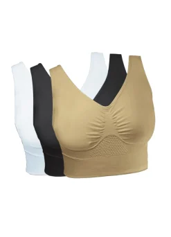 Bekleidung & Strümpfe|Damenwäsche>Dreierpack Sport-BH „Sporty“