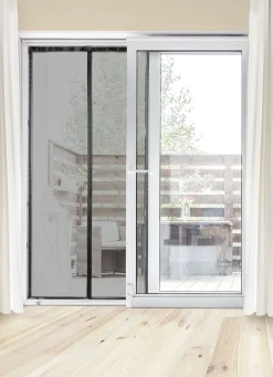 EASYMAXX Sicht- & Sonnenschutz>Strong Klick Insektenvorhang SCHWARZ