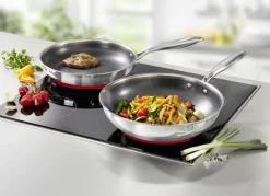 Töpfe & Pfannen>pfannen mit Antihaftbeschichtung EDELSTAHL