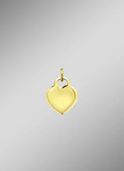 Damen-Goldschmuck>Ein tolles Geschenk: Herz-Anhänger aus Gold 585/- fein