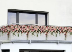 Sicht- & Sonnenschutz>Einseitig bedruckter Balkon-Sichtschutz inkl. Befestigungsmaterial