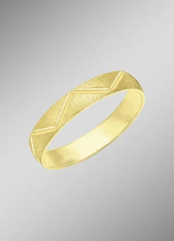 Herren-Silberschmuck|Damen-Modeschmuck>Eleganter Partnerring in vergoldetem Silber 925/- fein