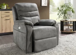 Möbel></noscript>Elektrisch verstellbarer TV-Sessel mit Motor und Aufstehhilfe