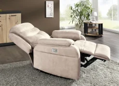 Möbel></noscript>Elektrisch verstellbarer TV-Sessel mit Motor und Aufstehhilfe