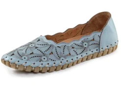 ELENA EDEN Schuhe|Damenschuhe>Ballerina mit interessanter Prägung