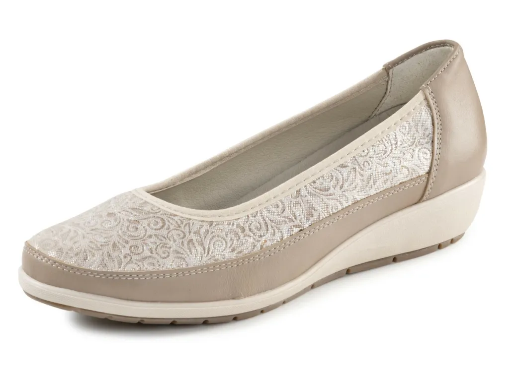 ELENA EDEN Damenschuhe|Schuhe>, bequeme Damen-Ballerinas, Weite G, mit herausnehmbarem Fußbett