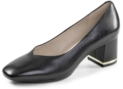 ELENA EDEN Damenschuhe|Schuhe>, elegante Damen-Pumps, Weite G, mit Lederfutter SCHWARZ