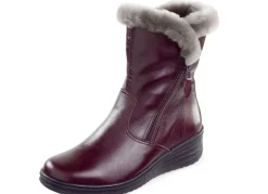 ELENA EDEN Damenschuhe|Schuhe></noscript>, gefütterte Damen-Stiefeletten, Winterschuhe, Weite H, mit Lammfell