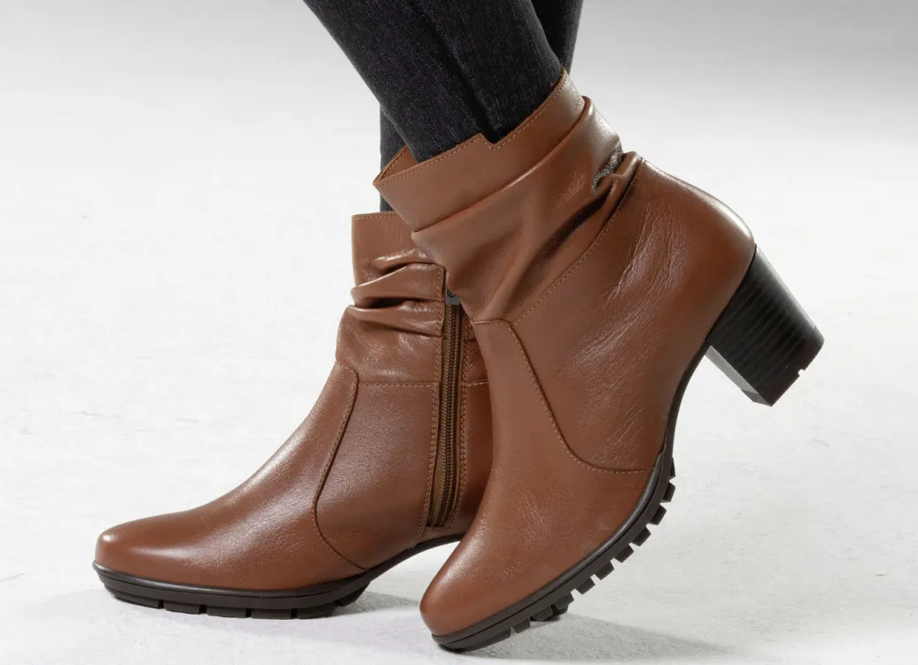 ELENA EDEN Damenschuhe|Schuhe>, modische Damen-Stiefeletten, Weite G, mit herausnehmbarem Fußbett