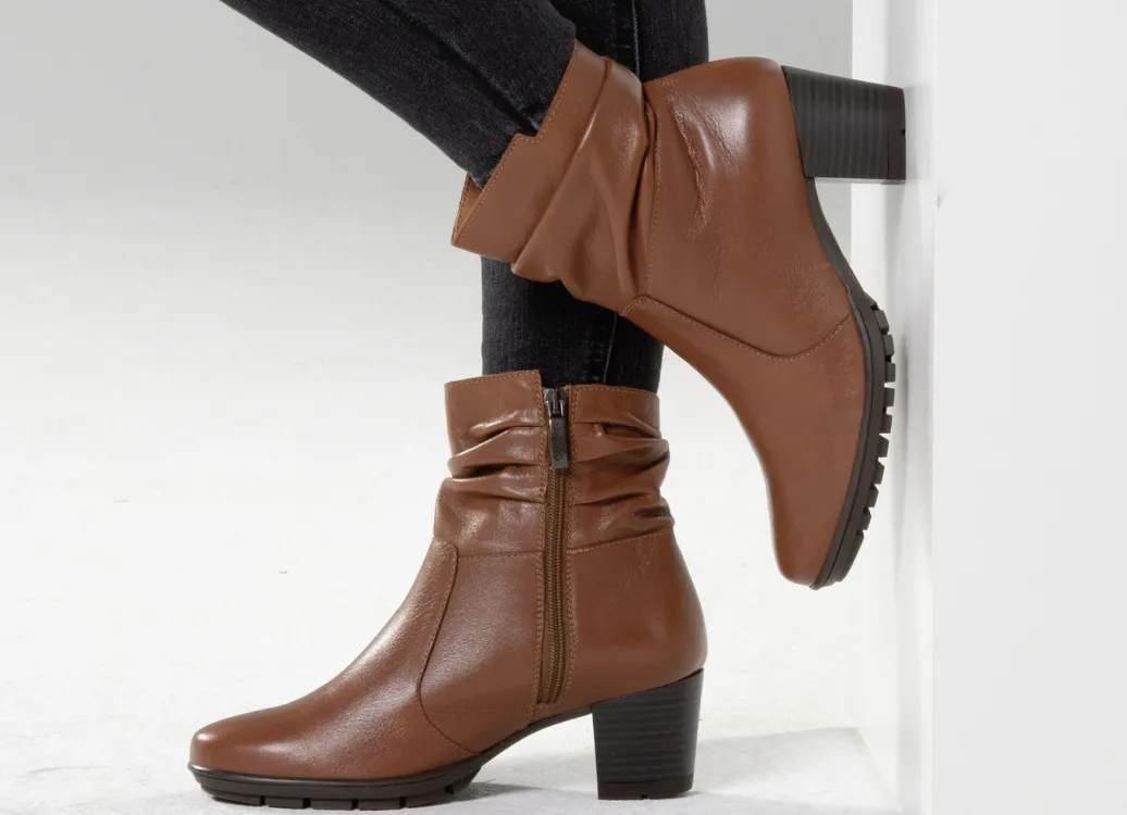 ELENA EDEN Damenschuhe|Schuhe>, modische Damen-Stiefeletten, Weite G, mit herausnehmbarem Fußbett