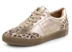 ELENA EDEN Damenschuhe|Schuhe>Schnür-Sneaker aus genarbtem Nappaleder