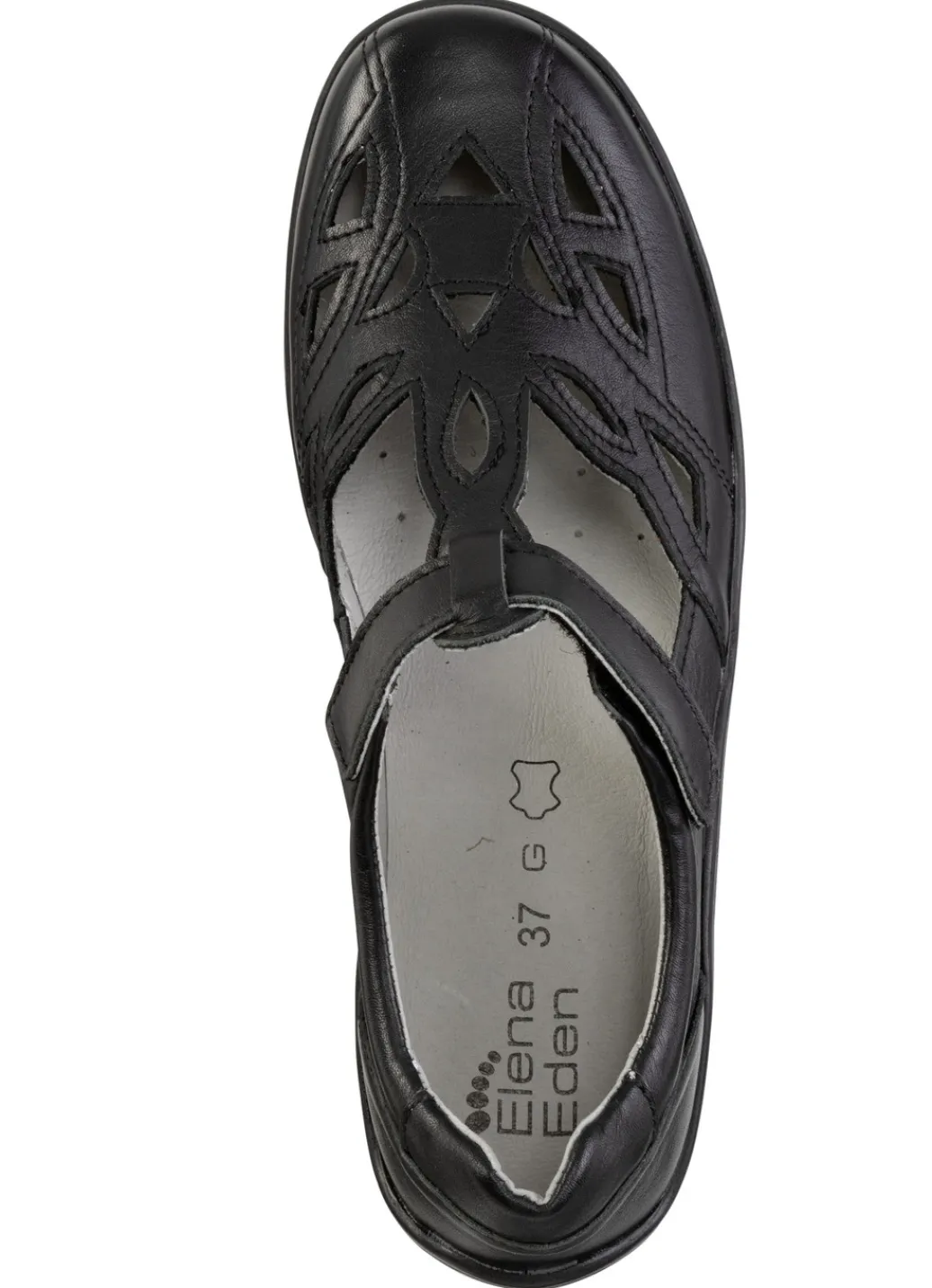 ELENA EDEN Damenschuhe|Schuhe>, sommerliche Damen-Slipper, Weite H, mit herausnehmbarem Fußbett