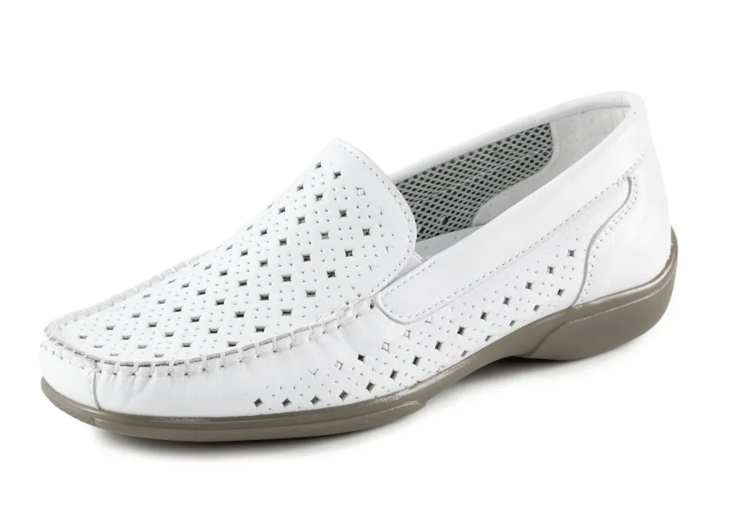 ELENA EDEN Damenschuhe|Schuhe>, sommerliche Damen-Slipper, Weite H, mit herausnehmbarem Fußbett
