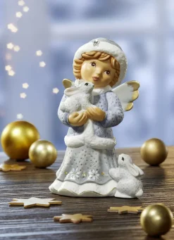 GOEBEL NINA & MARCO Goebel-Figuren>Engel mit Häschen aus der Nina & Marco-Serie von Goebel