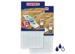 LEIFHEIT Zubehör>Ersatzbezüge 2er-Set, für Power Clean TÜRKIS