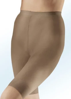 ESDA Wäsche|Damenwäsche>Fünferpack Feinstrumpf-Kurzhosen mit Komfortbund PUDER