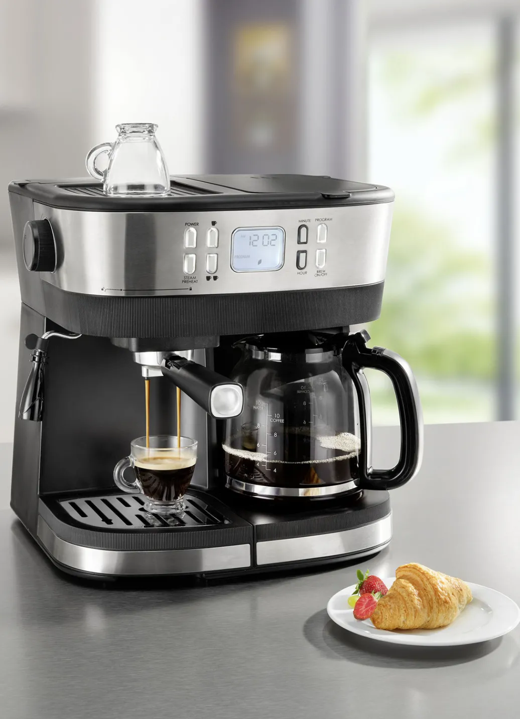 BEEM Elektrische Küchengeräte|Technik>Espresso- und Kaffeemaschine SCHWARZ