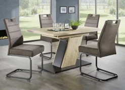 Möbel></noscript>Essgruppe, 5-teilig, in modernem Design