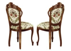 Möbel></noscript>Esszimmer-Stühle oder Sessel in Nussbaum