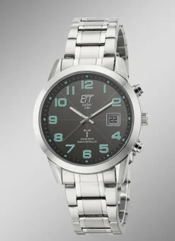 ETT Herrenuhren>Funk-Solar-Basic Herrenuhr
