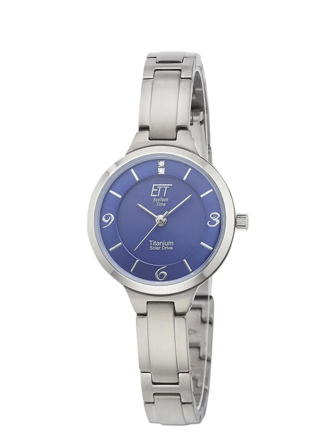 ETT Damenuhren>-Solar-Damenuhr mit Quarzuhrwerk