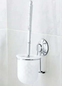 Möbel>EVERLOC Vacuum-System WC-Bürsten-Halter CHROM