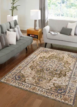 Heimtextilien>Exquisite Brücken und Teppiche mit orientalischem Flair GRÜN