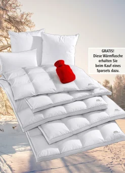 OBB Heimtextilien>Extrawarme Schwarzwald-Daunendecken von für die kalte Jahreszeit WEISS