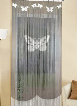 Sicht- & Sonnenschutz|Heimtextilien>Fadenstore, passend für Gardinenstange und Schiene